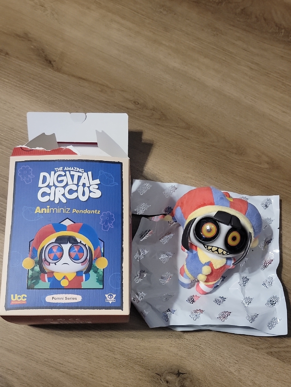 The Amazing Digital Circus Animiniz Pendantz Pomni Figure - Possesed